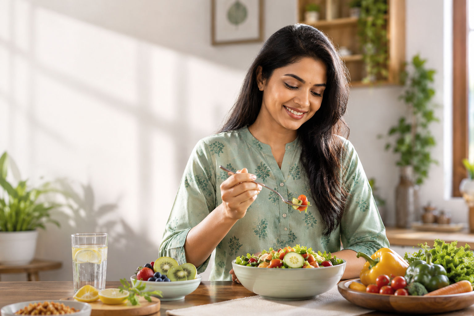 Preparing a nourishing meal